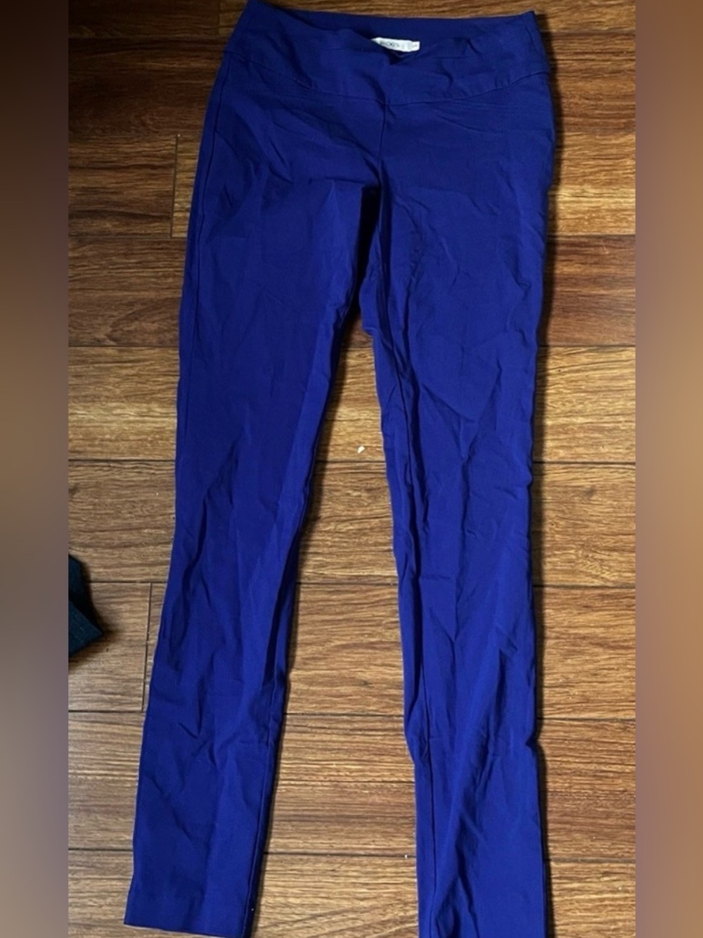 Ricki’s blue skinny pull on pants